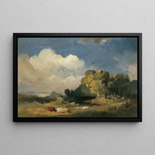 Lower Styria - Joseph Brunner — framed artwork on a wall