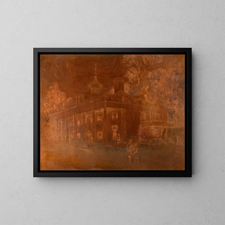 Mont Vernon Painting - Joseph C. Claghorn — framed artwork on a wall