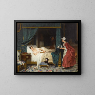 The Morning - Joseph Caraud — framed artwork on a wall
