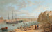HMS Champion moored off Fort St Angelo La Valette Malta - Joseph Cartwright — artwork view