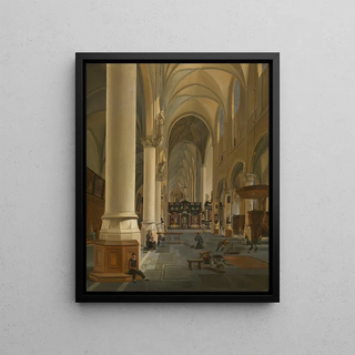 Joseph Chrtien Nicoli - Interior of St Pauls Church in Antwerp.webp