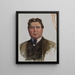 William Edgar Borah - Joseph Cummings Chase — framed artwork on a wall