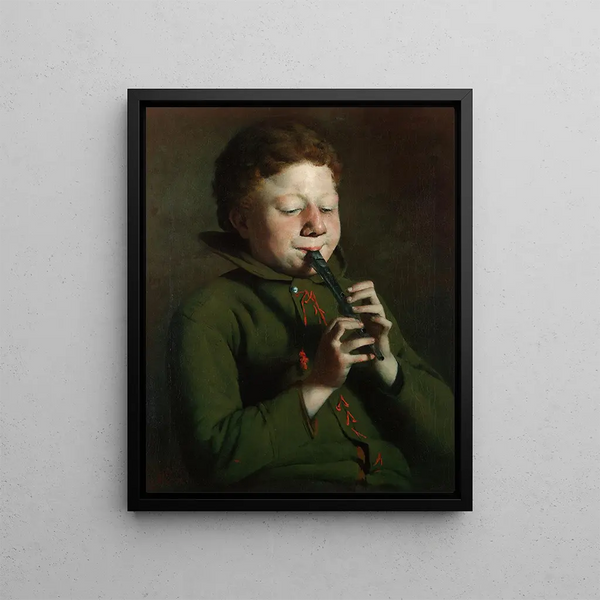 The Genius - Joseph Decker — framed artwork on a wall