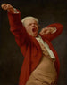 Self-portrait yawning - Joseph Ducreux — artwork view