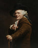 Autoportrait de l'artiste sous les traits d'un moqueur - Joseph Ducreux — artwork view