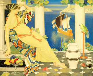 Ariane à Naxos - Joseph Edward Southall — artwork view