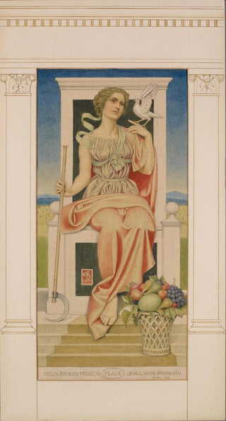 Figure of Peace - Joseph Edward Southall — artwork view