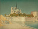 Notre-Dame et la Seine - Joseph Edward Southall — artwork view