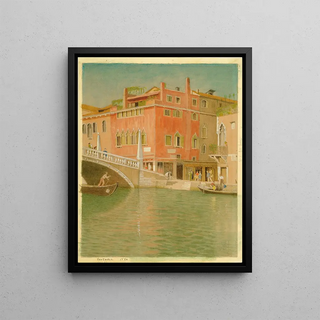 Joseph Edward Southall - Ponte Cannareggio Venice Italy.webp