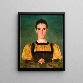 Joseph Edward Southall - Portrait Of Anne Elizabeth Baker 18591947.webp