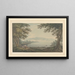 Skiddaw, Derwentwater - Joseph Farington — framed artwork on a wall