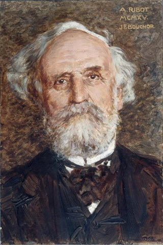 Portrait of Albert Ribot 1842-1923 politician - Joseph Félix Bouchor — artwork view