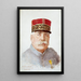 Portrait of General Joseph Joffre 1852-1931 - Joseph Félix Bouchor — framed artwork on a wall