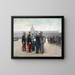 Decorations Award Ceremony on the Invalides Plain by President Poincaré on September 17, 1915 - Joseph Félix Bouchor — framed artwork on a wall