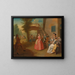 a dancing couple at an outdoor musical festival - Joseph Francis Nollekens — framed artwork on a wall