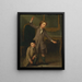 Portrait of two boys, probably Joseph and John Joseph Nollekens - Joseph Francis Nollekens — framed artwork on a wall