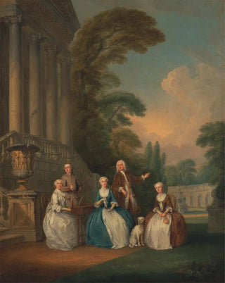 Joseph Francis Nollekens - Portrait of a Family.webp