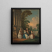 Portrait of a Family - Joseph Francis Nollekens — framed artwork on a wall