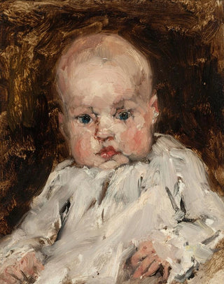 Joseph Frank Currier - Baby in a White Shirt.webp