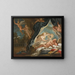 Psyché découvrant le Cupidon endormi - Joseph Goupy — framed artwork on a wall