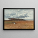 Autumn Landscape Painting - Joseph H Greenwood — framed artwork on a wall