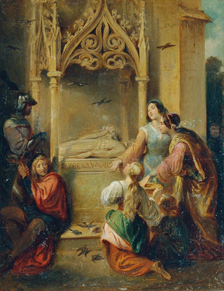 Joseph Hasslwander - Am Grabe des Walther von der Vogelweide.webp