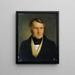The artist's father - Joseph Hasslwander — framed artwork on a wall