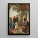 Holy Family - Joseph Hasslwander — framed artwork on a wall