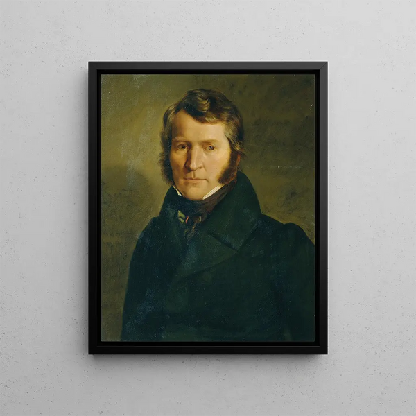 Professor Anthon Hasslwander - Joseph Hasslwander — framed artwork on a wall