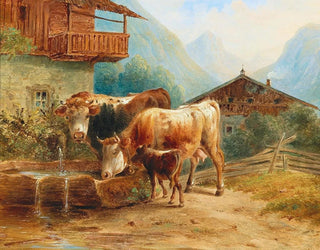 Khe à la fontaine - Joseph Heicke — artwork view