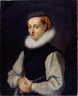 Joseph Heintz The Elder - Portrait of Bildnis von Veronika Fugger.webp