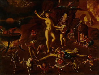 a witchcraft scene - Joseph Heintz the Younger — artwork view