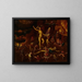 a witchcraft scene - Joseph Heintz the Younger — framed artwork on a wall