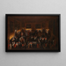 The masked ball - Joseph Heintz the Younger — framed artwork on a wall