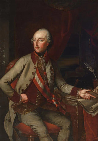 Portrait of Joseph II - Joseph Hickel — artwork view