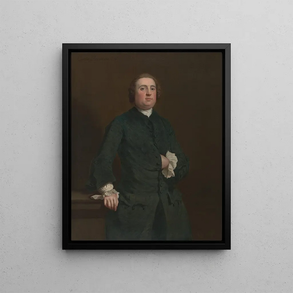 Charles Penruddocke - Joseph Highmore — framed artwork on a wall