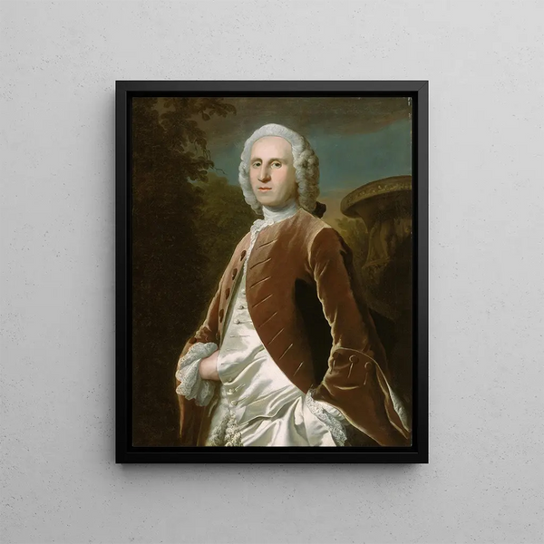 Fleur de Freeman - Joseph Highmore — framed artwork on a wall