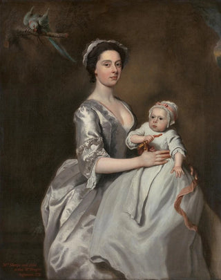 Joseph Highmore - Mrs Sharpe and Her Child.webp
