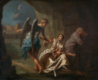 L'Ange de la Miséricorde - Joseph Highmore — artwork view