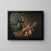 L'Ange de la Miséricorde - Joseph Highmore — framed artwork on a wall
