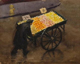 Fruit under the rain - Joseph Hirsch — artwork view