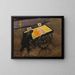 Fruit under the rain - Joseph Hirsch — framed artwork on a wall