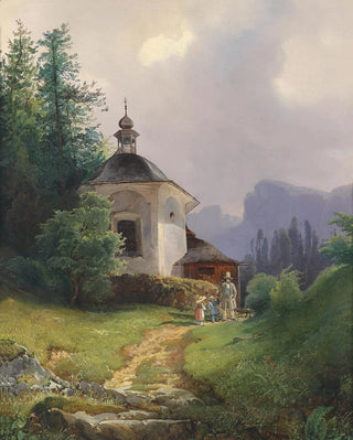 Joseph Holzer - Kapelle auf dem Kalvarienberge.webp
