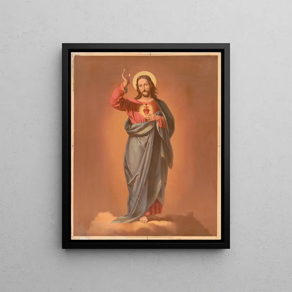 Jesus Christ - Joseph Hoover — framed artwork on a wall
