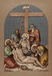 XIII Jesus is taken down from the cross and handed over - Joseph Hussenot — artwork view