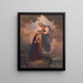 Les fidèles couronnés - Joseph John — framed artwork on a wall