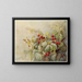 Red Raspberries Painting - Joseph Kallaus — framed artwork on a wall