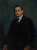 Portrait painting of Charles F. W. Nichols - Joseph Kleitsch — artwork view