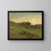 Landscape with Sheep - Joseph Knight — framed artwork on a wall