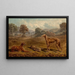 Belle du village et belle du cottage - Joseph Lee — framed artwork on a wall